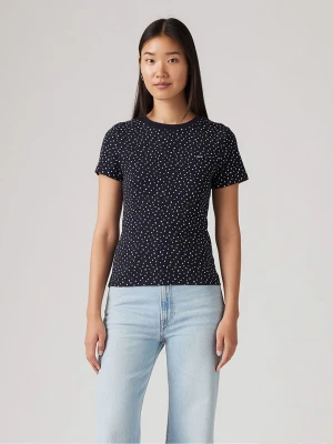 Levi's Koszulka w kolorze granatowo-białym rozmiar: M