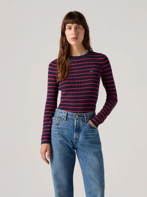 Levi's Koszulka w kolorze granatowo-czerwonym rozmiar: L