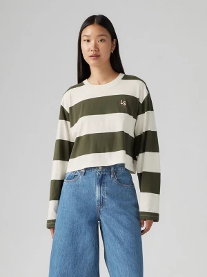 Levi's Koszulka w kolorze kremowo-oliwkowym rozmiar: S