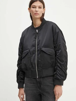 Levi's kurtka bomber damski kolor czarny przejściowa A7262