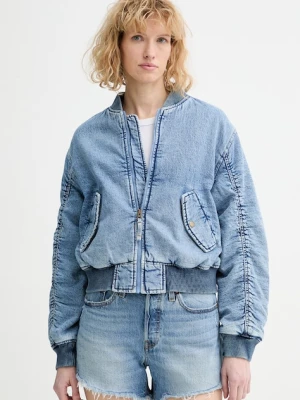 Levi's kurtka bomber jeansowa SCOUT WESTERN