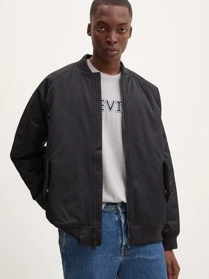 Levi's kurtka bomber męski kolor czarny zimowa oversize A4418