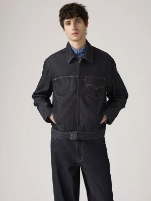 Levi's Kurtka dżinsowa "Twist Trucker" w kolorze granatowym rozmiar: M