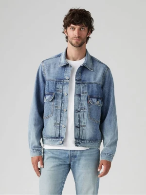 Levi's Kurtka dżinsowa "Type 2 Trucker" w kolorze niebieskim rozmiar: L