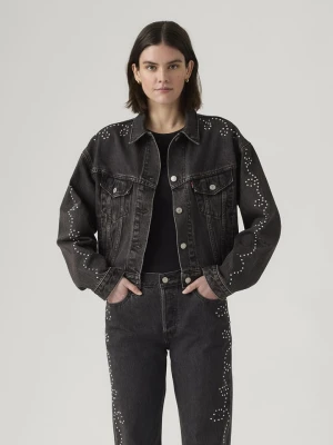 Levi's Kurtka dżinsowa w kolorze antracytowym rozmiar: M