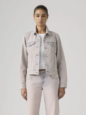 Levi's Kurtka dżinsowa w kolorze beżowo-błękitnym rozmiar: M