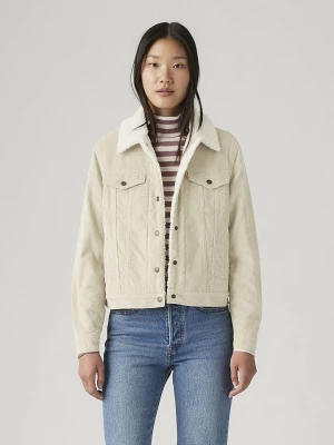 Levi's Kurtka dżinsowa w kolorze beżowym rozmiar: L