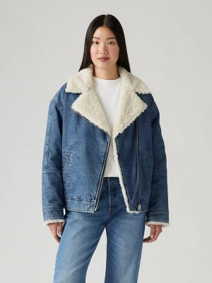 Levi's Kurtka dżinsowa w kolorze niebieskim rozmiar: S