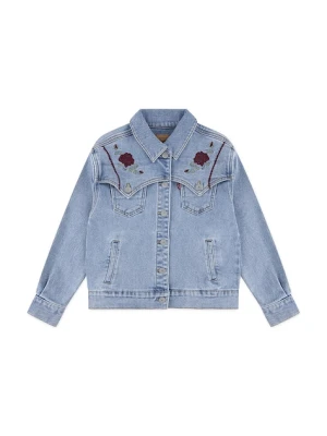 Levi's kurtka jeansowa dziecięca OVERSIZED WESTERN TRUCKER