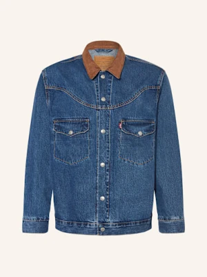 Levi's® Kurtka Jeansowa Western Shorthorn blau