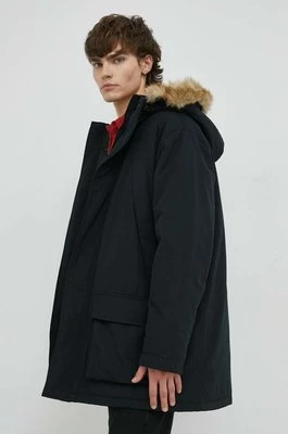 Levi's kurtka męska kolor czarny zimowa