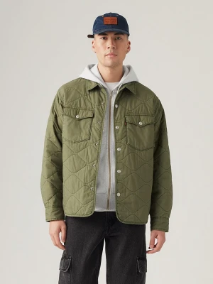 Levi's Kurtka pikowana w kolorze khaki rozmiar: M