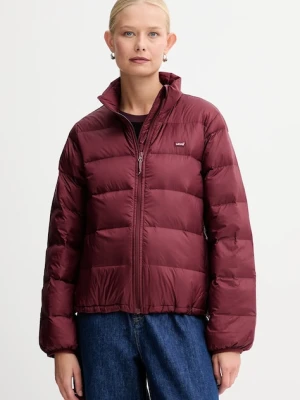 Levi's kurtka puchowa damska kolor czerwony A8320