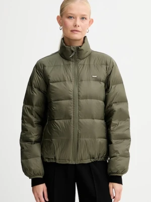 Levi's kurtka puchowa damska kolor zielony A8320