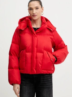 Levi's kurtka puchowa kolor czerwony zimowa 003MD