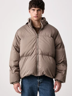 Levi's kurtka puchowa męska AURUE brązowy