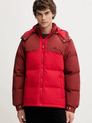 Levi's kurtka puchowa męska kolor czerwony zimowa A8557