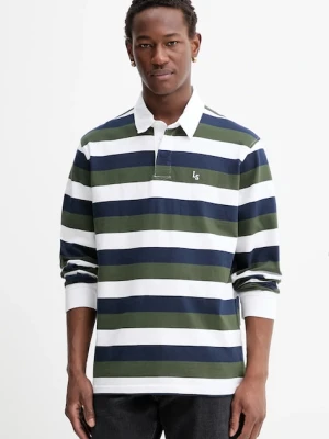 Levi's longsleeve bawełniany kolor zielony wzorzysty A4845