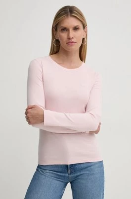 Levi's longsleeve damski kolor różowy 000KL