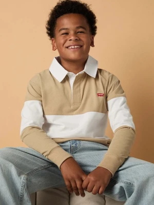 Levi's longsleeve dziecięcy TIMELESS RUGBY POLO