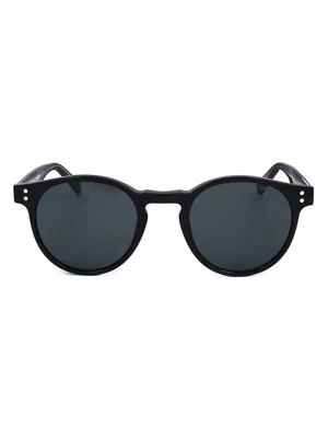 Levi's Męskie okulary przeciwsłoneczne w kolorze czarno-granatowym rozmiar: 50