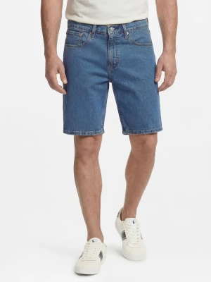 Levi's Męskie spodenki jeansowe - 445 Athletic Mężczyźni Jeansy niebieski jednolity,
