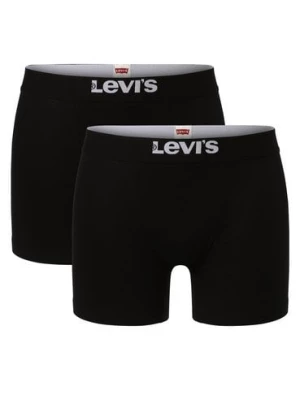 Levi's Obcisłe bokserki pakowane po 2 szt. Mężczyźni Bawełna czarny jednolity,