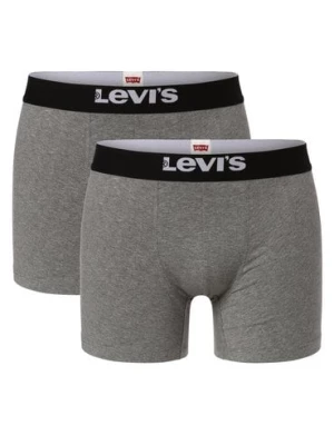 Levi's Obcisłe bokserki pakowane po 2 szt. Mężczyźni Bawełna szary jednolity,