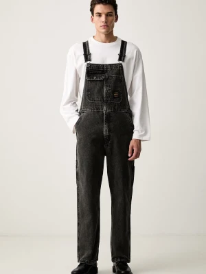 Levi's ogrodniczki męskie LOOSE OVERALLS x WORKWEAR czarny