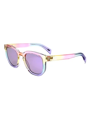 Levi's Okulary przeciwsłoneczne unisex w kolorze fioletowym ze wzorem rozmiar: 51
