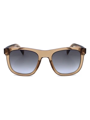 Levi's Okulary przeciwsłoneczne unisex w kolorze granatowo-brązowym rozmiar: 53