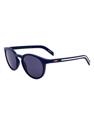 Levi's Okulary przeciwsłoneczne unisex w kolorze granatowym rozmiar: 51