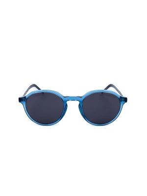 Levi's Okulary przeciwsłoneczne unisex w kolorze niebieskim rozmiar: 49