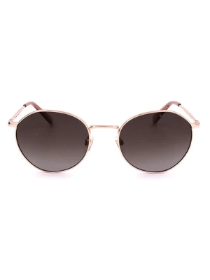 Levi's Okulary przeciwsłoneczne unisex w kolorze złoto-brązowym rozmiar: 54