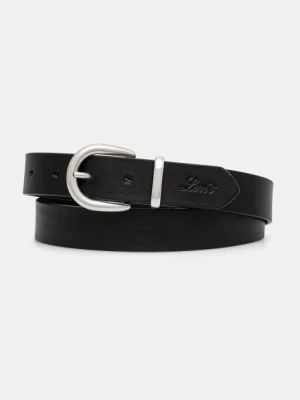 Levi's pasek damski kolor czarny 000IH-0000