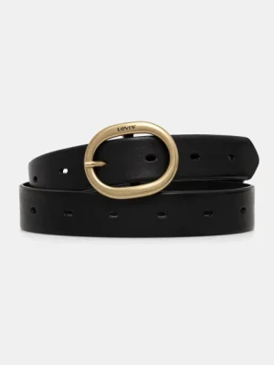 Levi's pasek damski kolor czarny D7791-0001