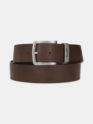 Levi's pasek skórzany brązowy