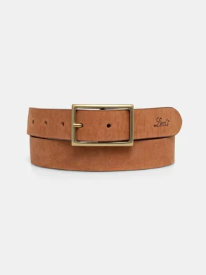 Levi's pasek skórzany RECTANGLE BUCKLE