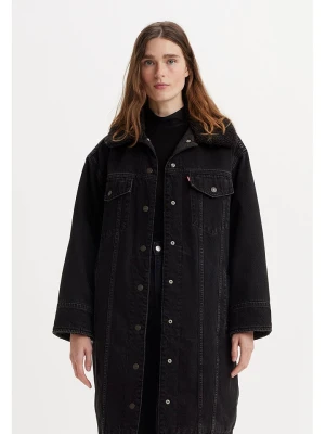 Levi's Płaszcz dżinsowy w kolorze czarnym rozmiar: S