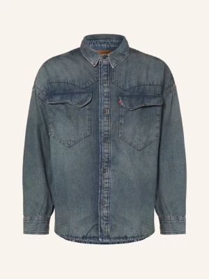 Levi's® Płaszcz Wierzchni Z Jeansów Lennox blau NIEBIESKI