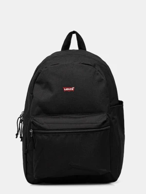 Levi's plecak kolor czarny duży gładki 004C7