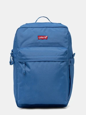 Levi's plecak kolor niebieski duży z aplikacją D5463