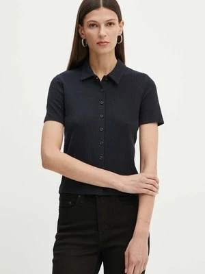 Levi's polo damski kolor czarny A9342