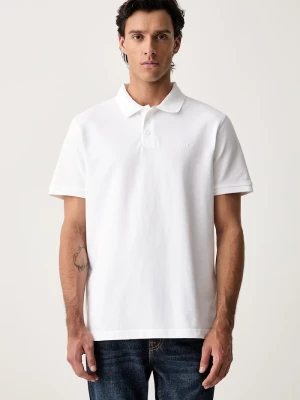 Levi's polo męskie bawełniane HM POLO COSTCO biały