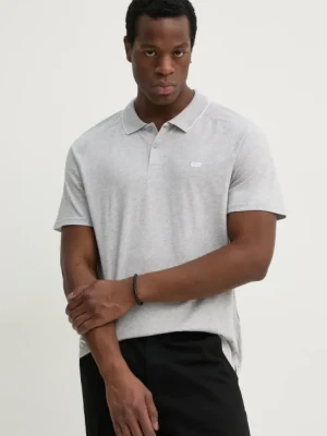 Levi's polo SHORELINE TECH POLO męski kolor szary melanżowy 001EK