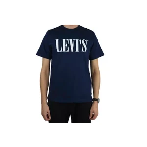 Levi's Relaxed Graphic Tee 699780130, Męskie, Granatowe, t-shirty, bawełna, rozmiar: XS Levis