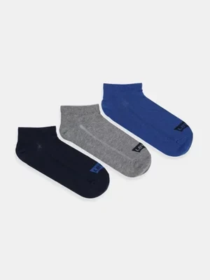 Levi's skarpetki 3-pack kolor niebieski 37157-1193