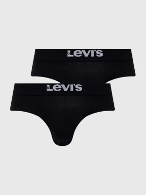 Levi's slipy 2-pack męskie kolor czarny