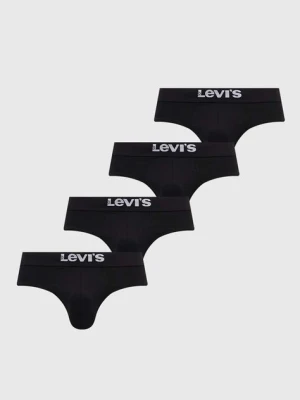 Levi's slipy 4-pack męskie kolor czarny