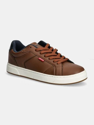 Levi's sneakersy RUCKER kolor brązowy D7758-0004
